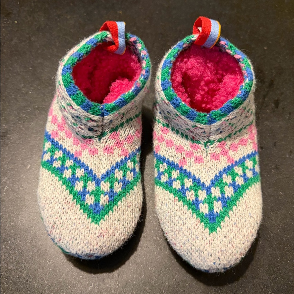 Bombas Gripper Slipper Toddler Size 5-7